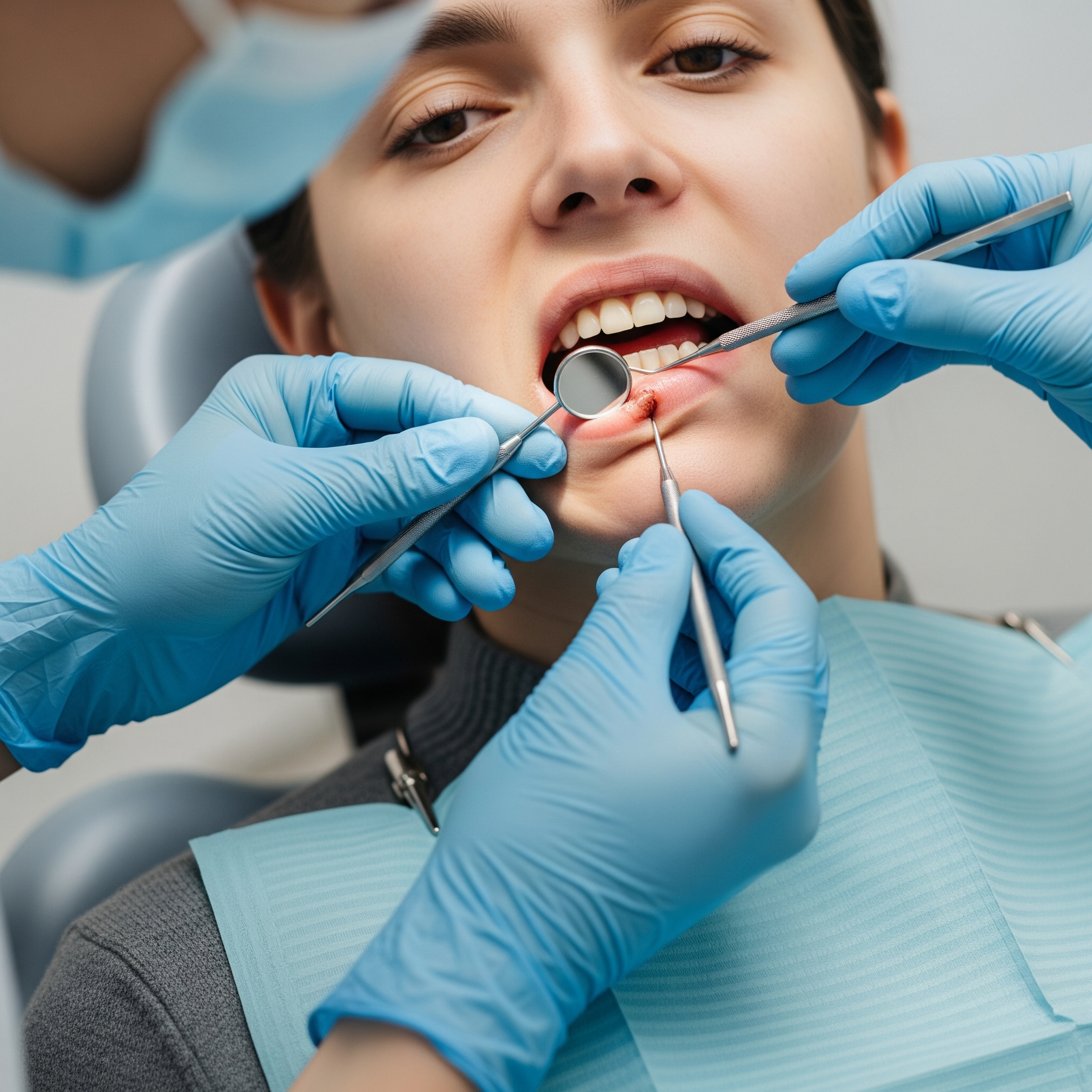 Pus, Abscess, or Other Signs of Infection